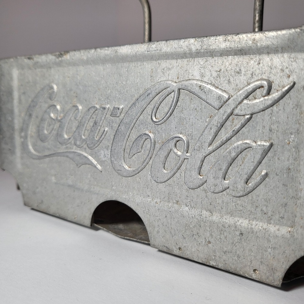 1950's Vintage Coca Cola Aluminum Carrier w/ Olympics Commemorative‎ Bottles - Picture 3 of 13